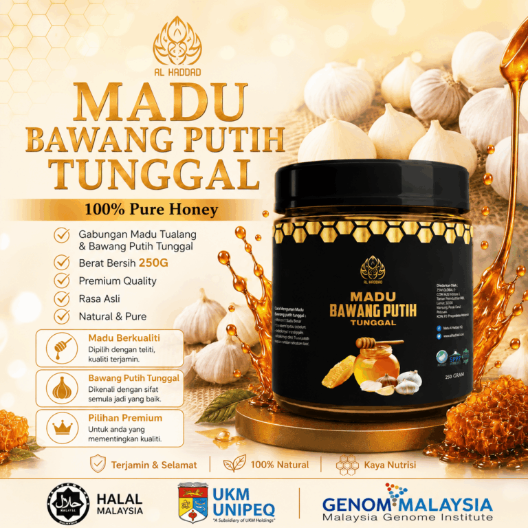 Madu Bawang Putih Tunggal