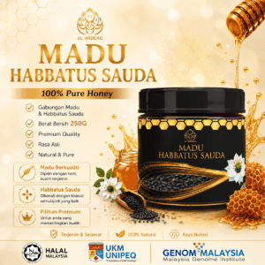 MADU HABBATUS SAUDA – (1 botol 250gram)